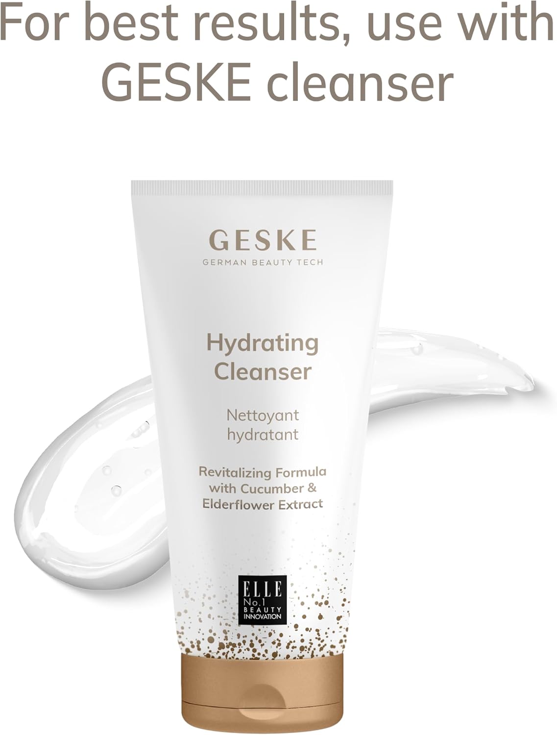 Detalle de GESKE SmartAppGuided™ 5 in 1 spazzola elettrica per il viso con silicone morbido e massaggio