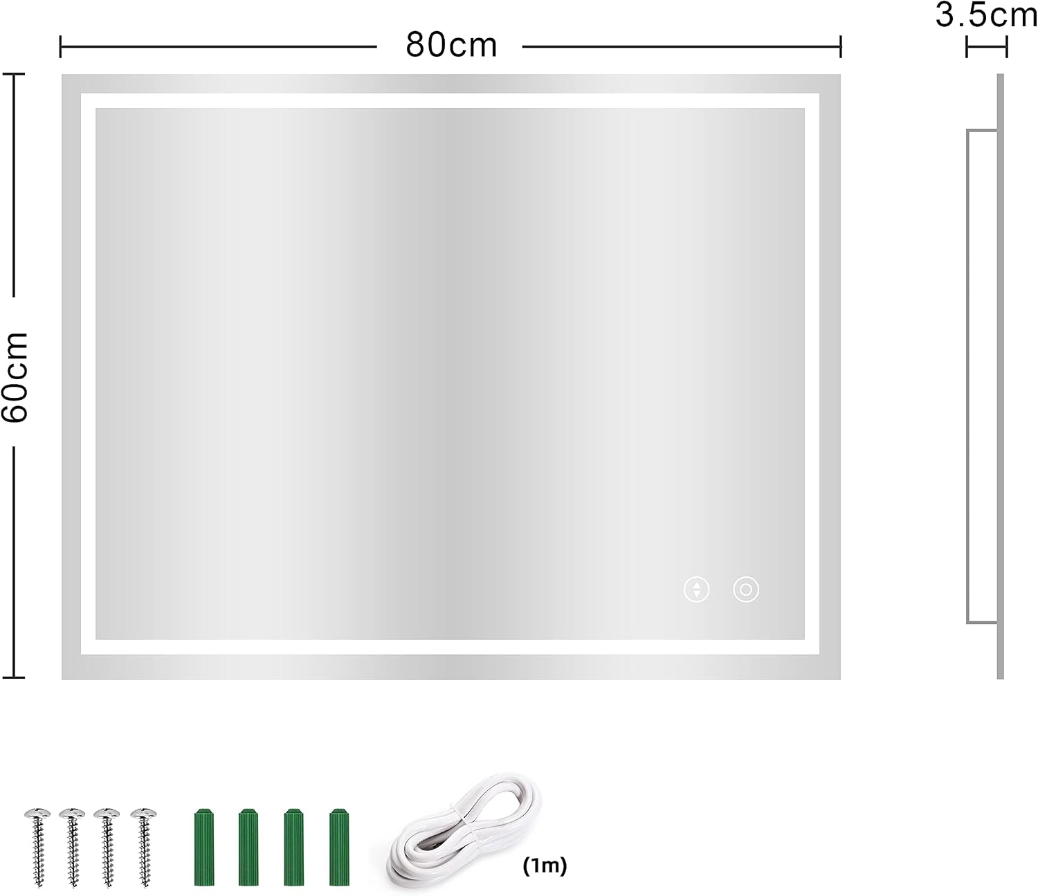 Thumbnail 6 de Dripex LED Bathroom Mirror