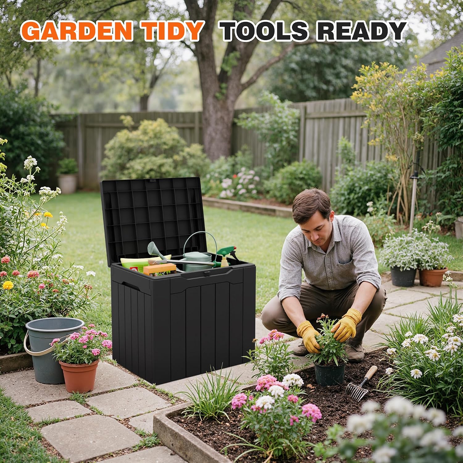 Detalle de Acurax Deck Box 32 Gallon