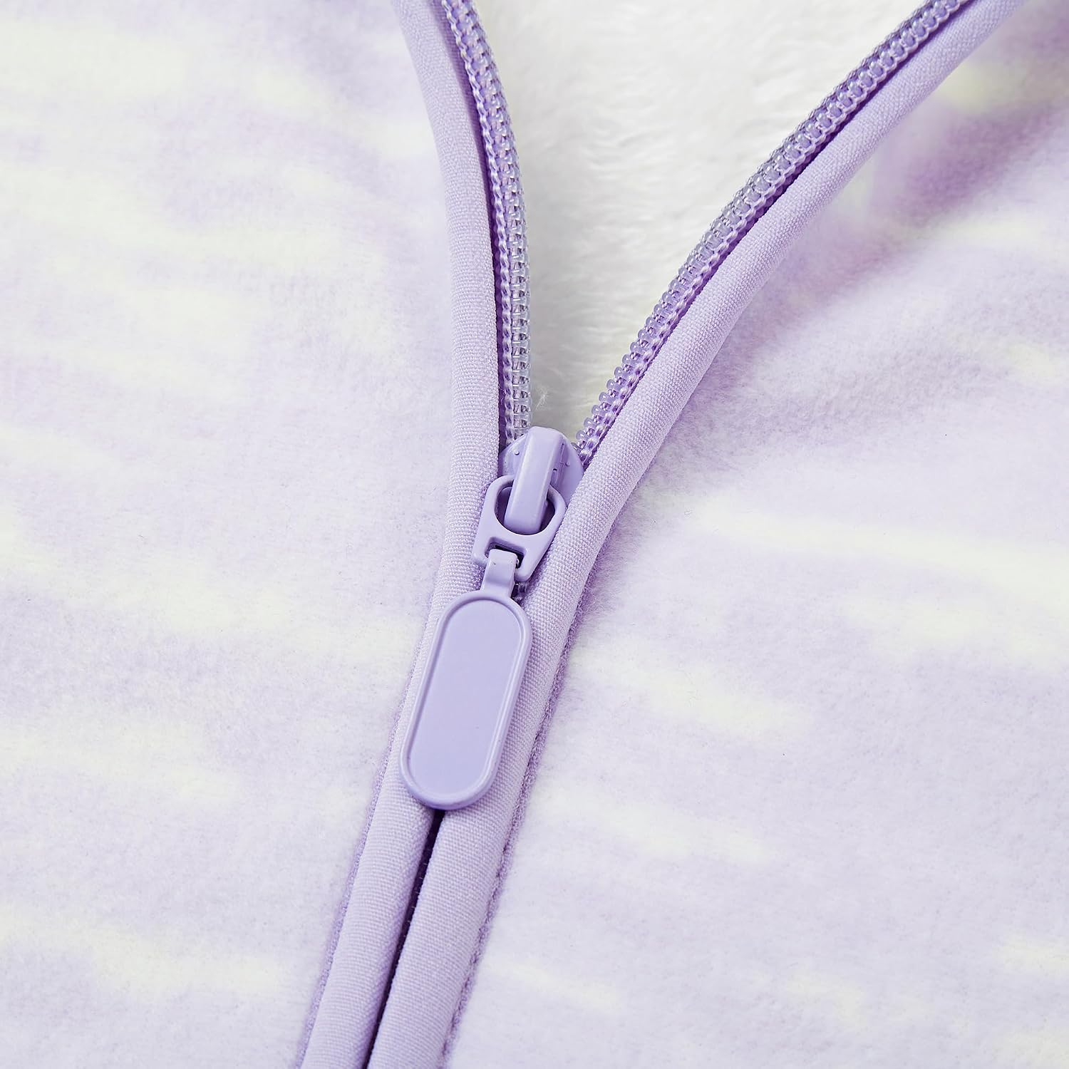 Detalle 2 de EIGIOO Kids Polar Fleece Jacket, Hooded Full-Zip with Sherpa Lining