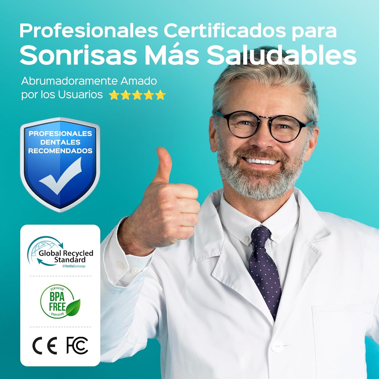 Detalle de COSLUS Irrigador Bucal Portátil Flosser 🌊 Limpieza Efectiva en Viaje