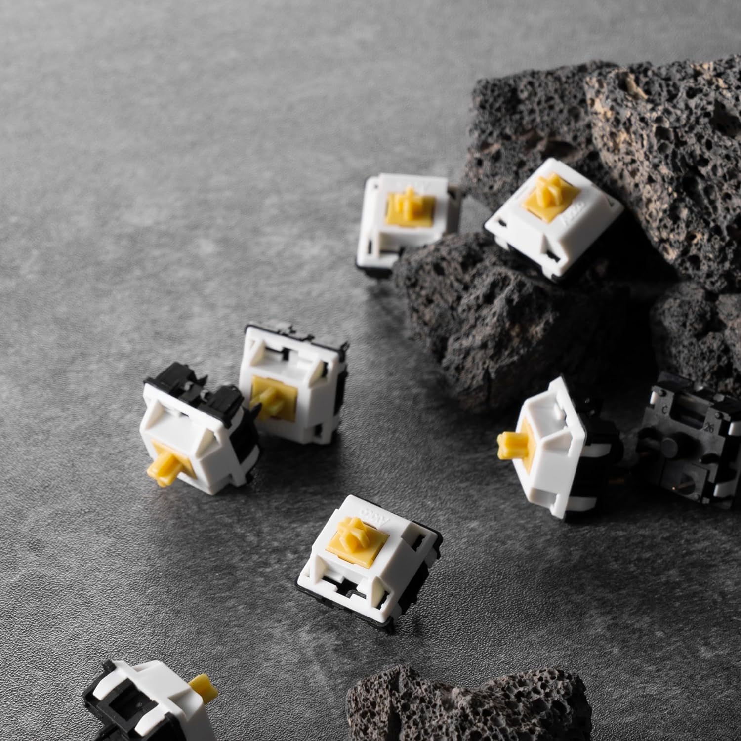Detalle 2 de Akko V3 Penguin tactile switches 45pcs
