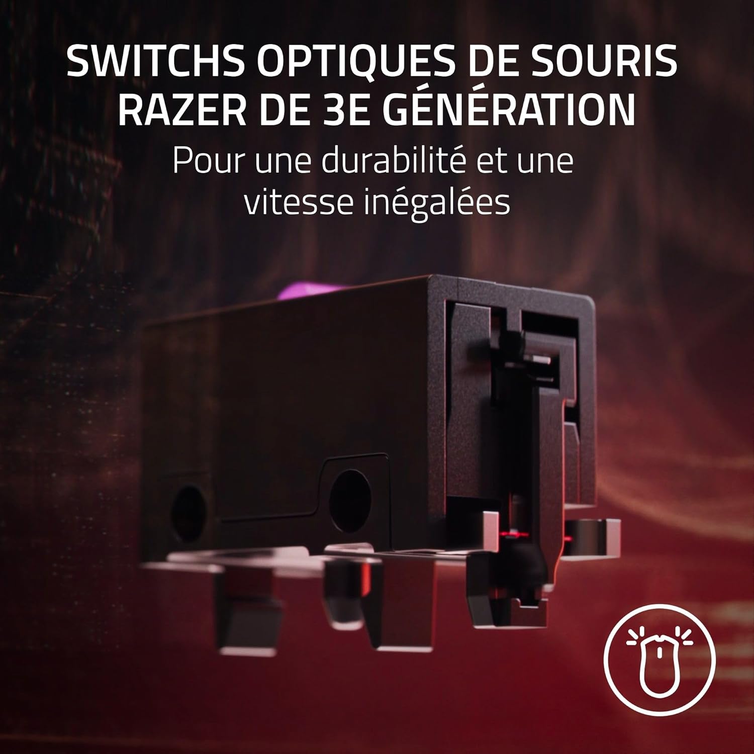 Thumbnail 6 de Razer Cobra Pro sans fil RGB à capteur optique 30K DPI (HyperSpeed 8K Hz, 10 boutons personnalisables) Blanc