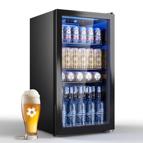 Detalle de TRIUMPHKEY 90L Drinks Fridge with Glass Door