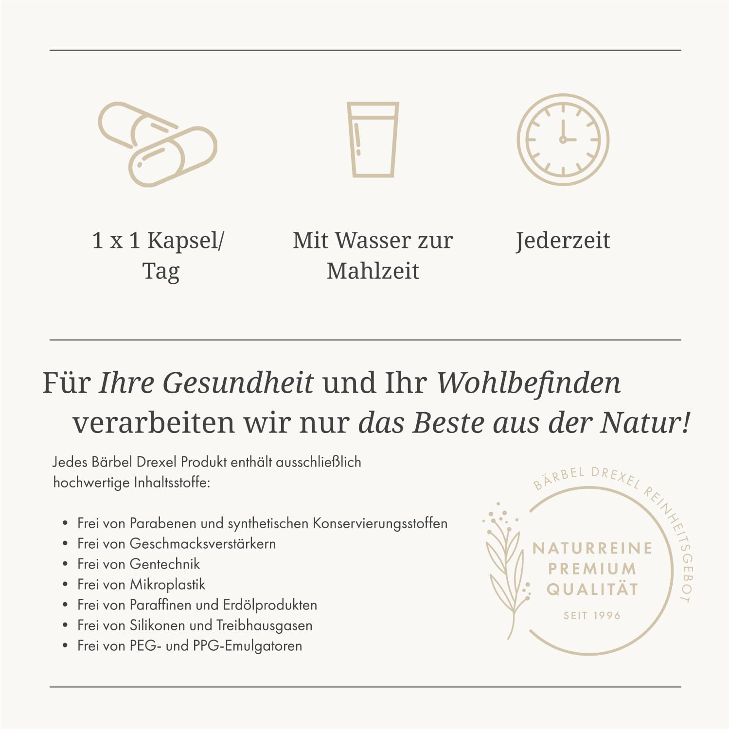 Thumbnail 1 de BÄRBEL DREXEL Astaxanthin 4 mg aus Haematococcus pluvialis – vegane Softgel-Kapseln (40 Stk)