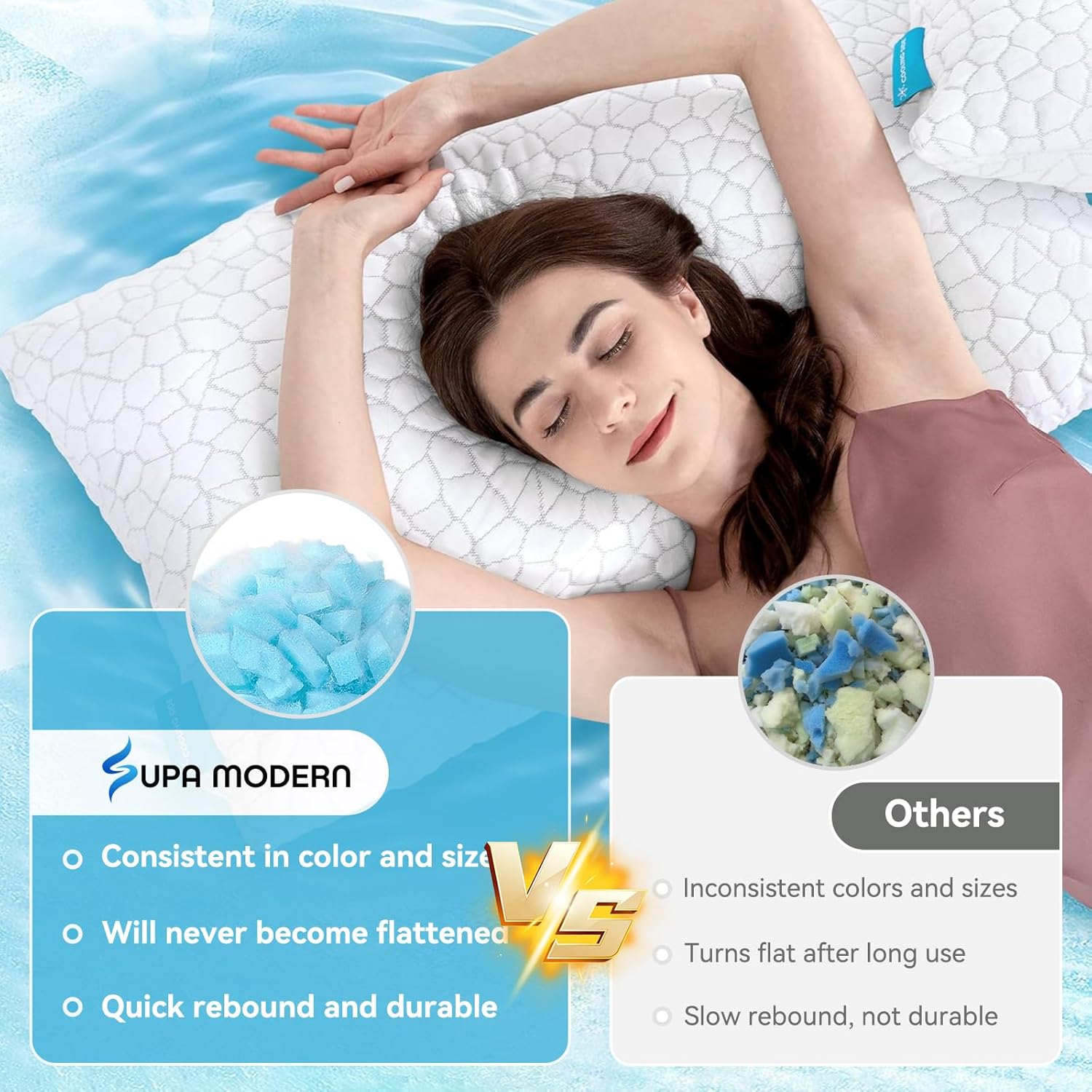 Thumbnail 6 de Cooling Pillow Queen Set