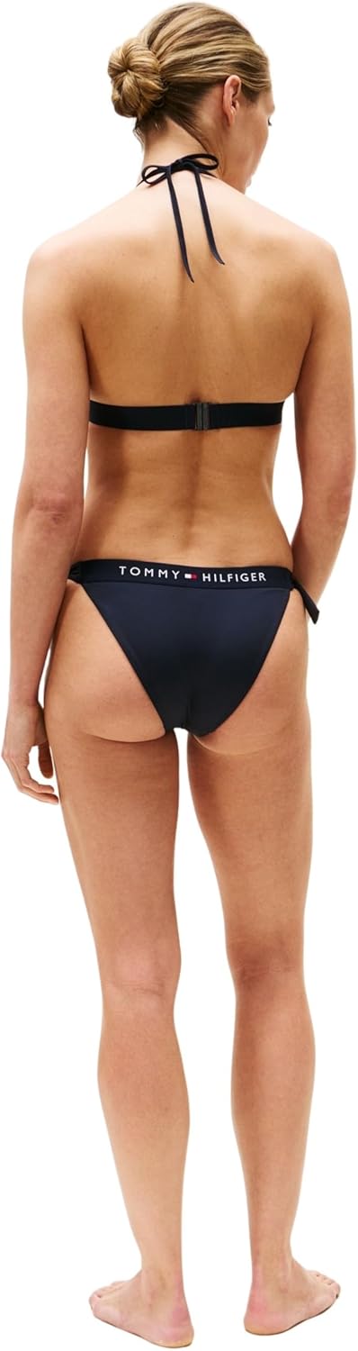 Detalle 2 de Tommy Hilfiger Damen Bikinitop Triangle Gepolstert – eleganter Triangle, gepolstert mit Rückenverschluss