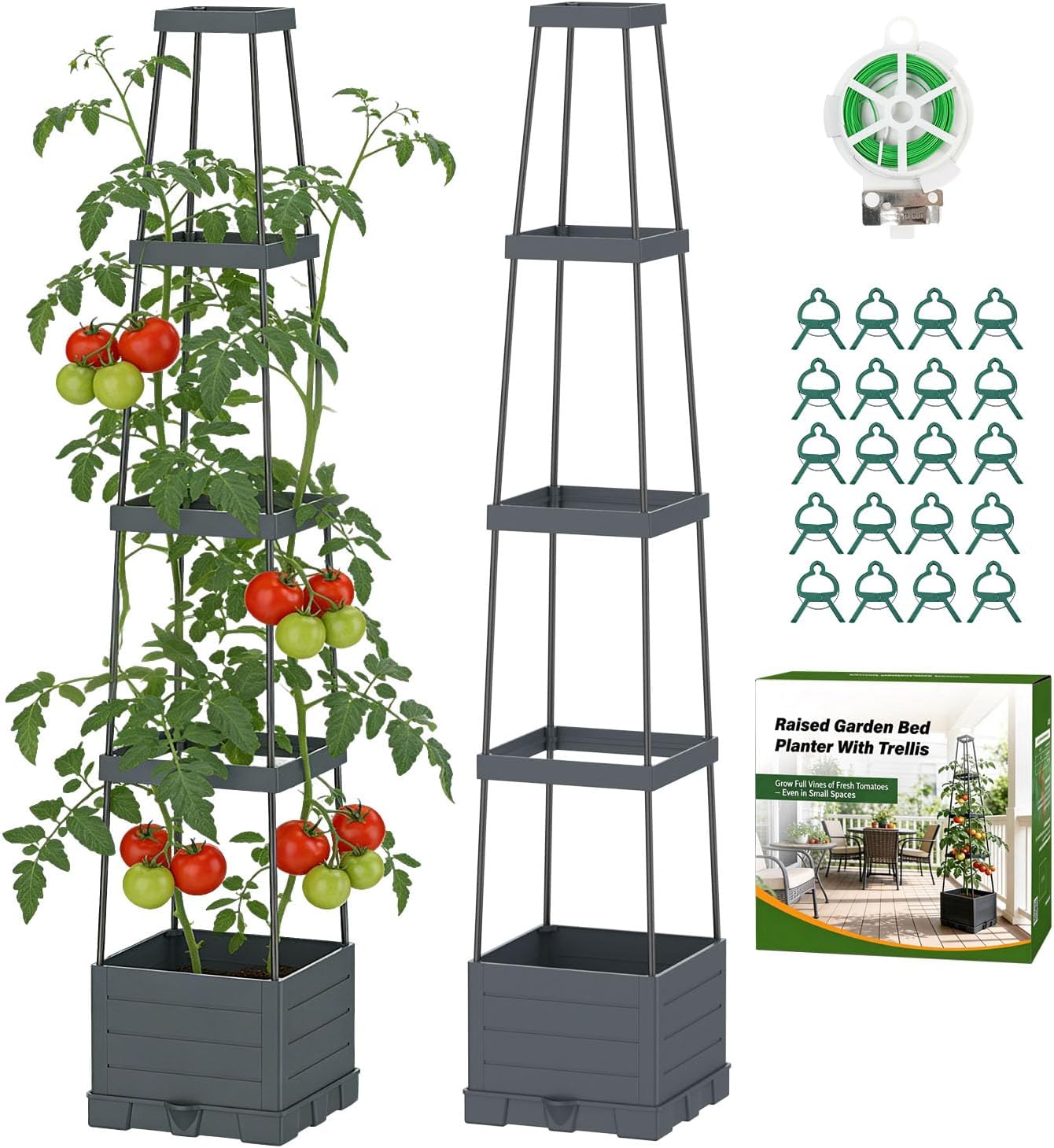 Detalle de Suteck Raised Garden Bed 2-Pack
