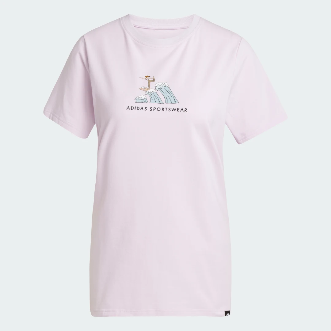 Thumbnail 3 de Codes Doodle Surf Graphic T-Shirt camiseta gráfica surf