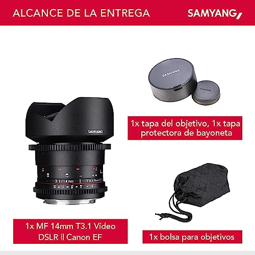 Thumbnail 4 de Objectif Samyang 14 mm T3,1 pour Canon 📷