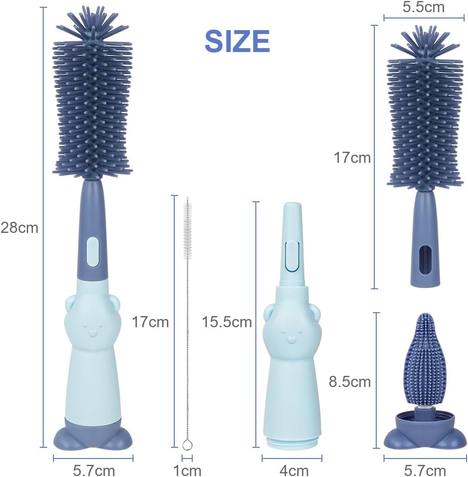 Detalle 2 de Vicloon Spazzola per Biberon 3 in 1