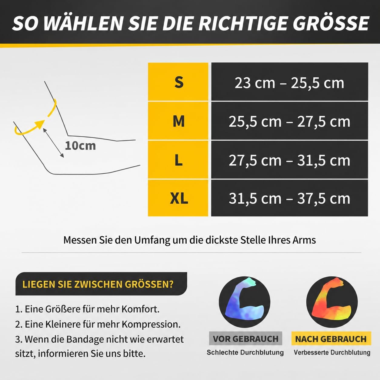 Detalle 2 de CAMBIVO 2er Pack Ellenbogenbandage mit Riemen & Gel-Polster – Unterstützung bei Tennisarm, Golferarm und Arthritis