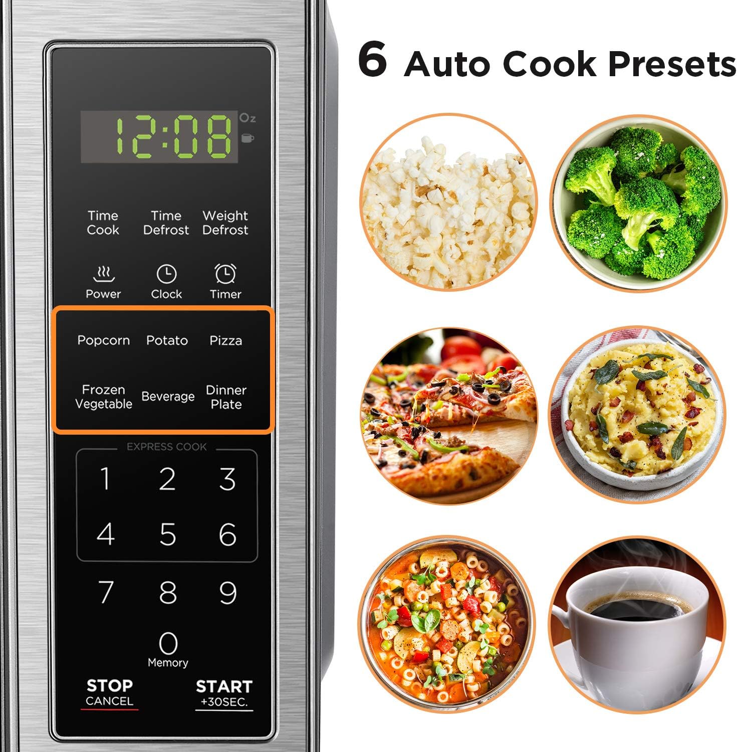 Detalle 2 de BLACK+DECKER EM720CB7 microwave 700 W 🍽