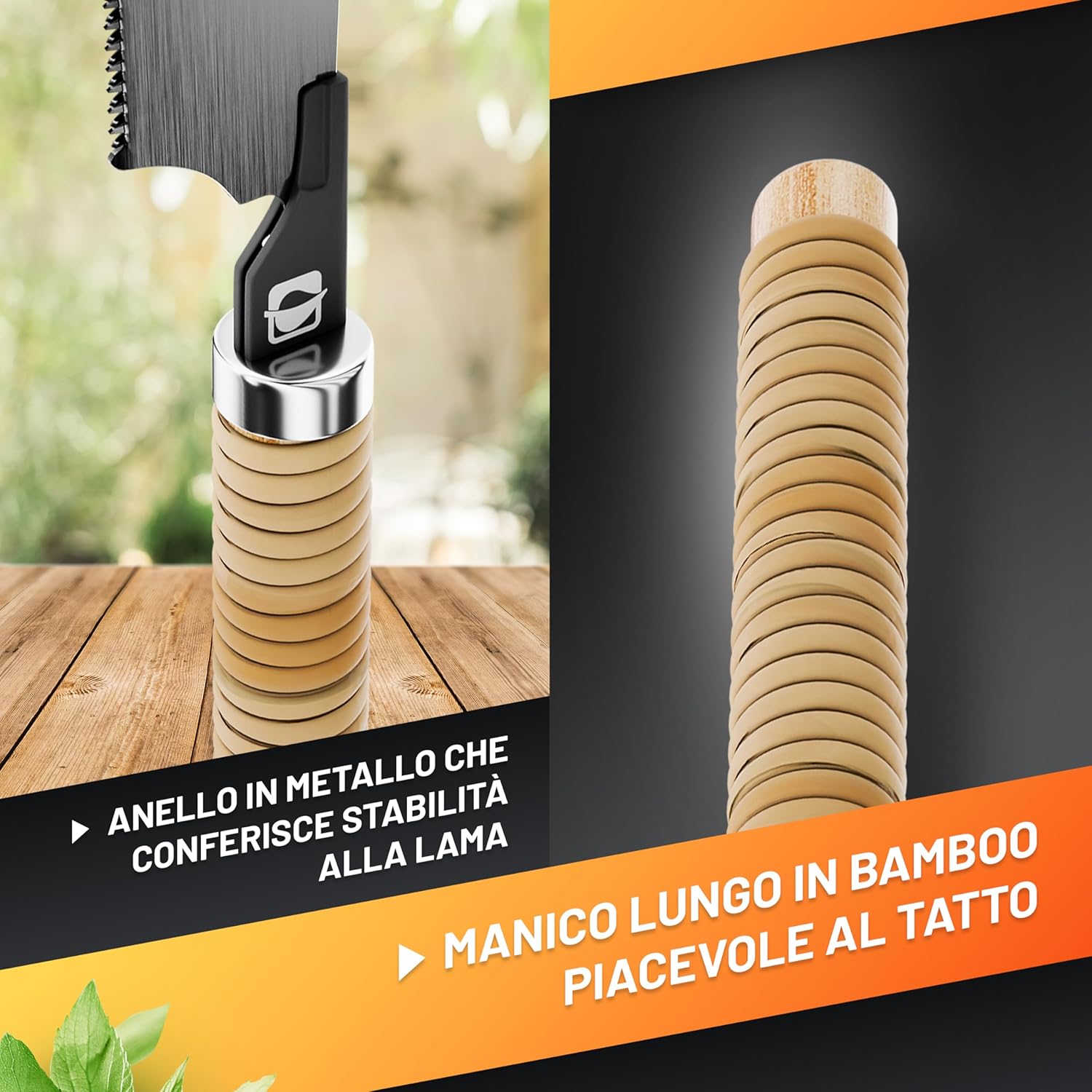 Thumbnail 2 de GRÜNTEK Sega a Mano Giapponese Murena 300 mm: taglio preciso e lama intercambiabile