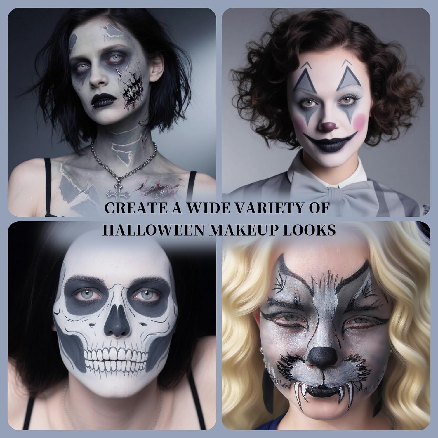 Detalle de YBUETE Grey Face Body Stick mit Deckkraft