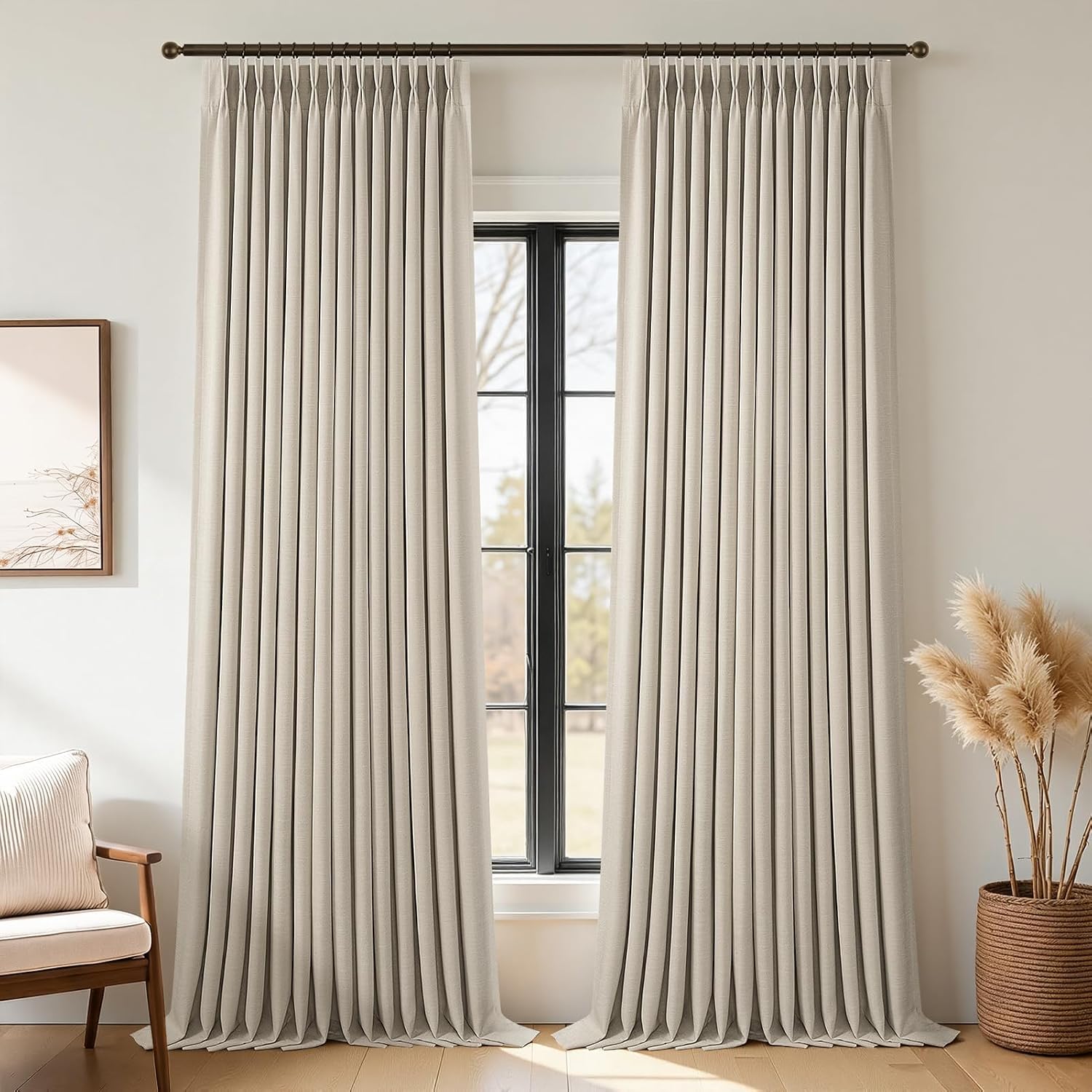 Detalle de Topfinel Blackout Curtains, 90-Inch Length