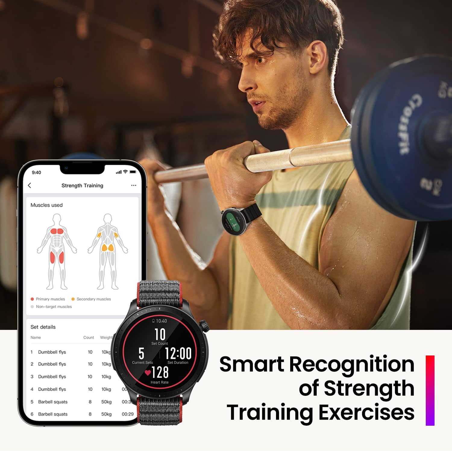 Detalle de Amazfit GTR 4: Orologio Intelligente con GPS Dual Band, 150 modalità sport e autonomia fino a 14 giorni