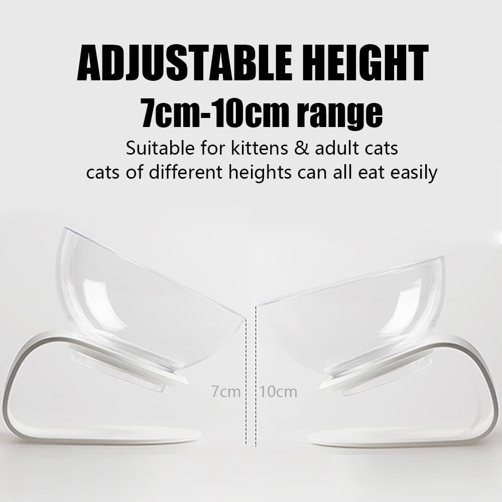 Thumbnail 4 de Raised Cat Bowl with Stand 15° Tilt