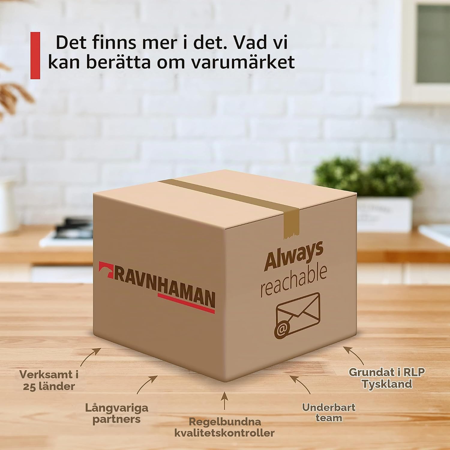 Thumbnail 6 de RAVN HAMAN möbelhjul 50 mm, 4-pack i nylon med två bromsar