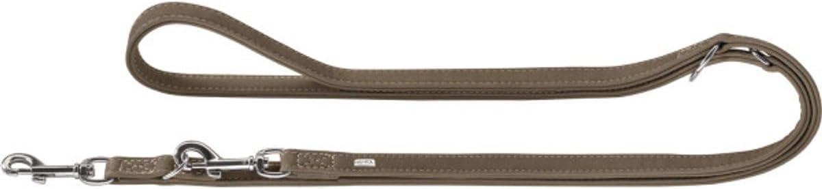 Detalle de HUNTER Hunting Verstellbare Führleine für Hunde – Leder, weich, robust, 1,3/200 cm, schwarz