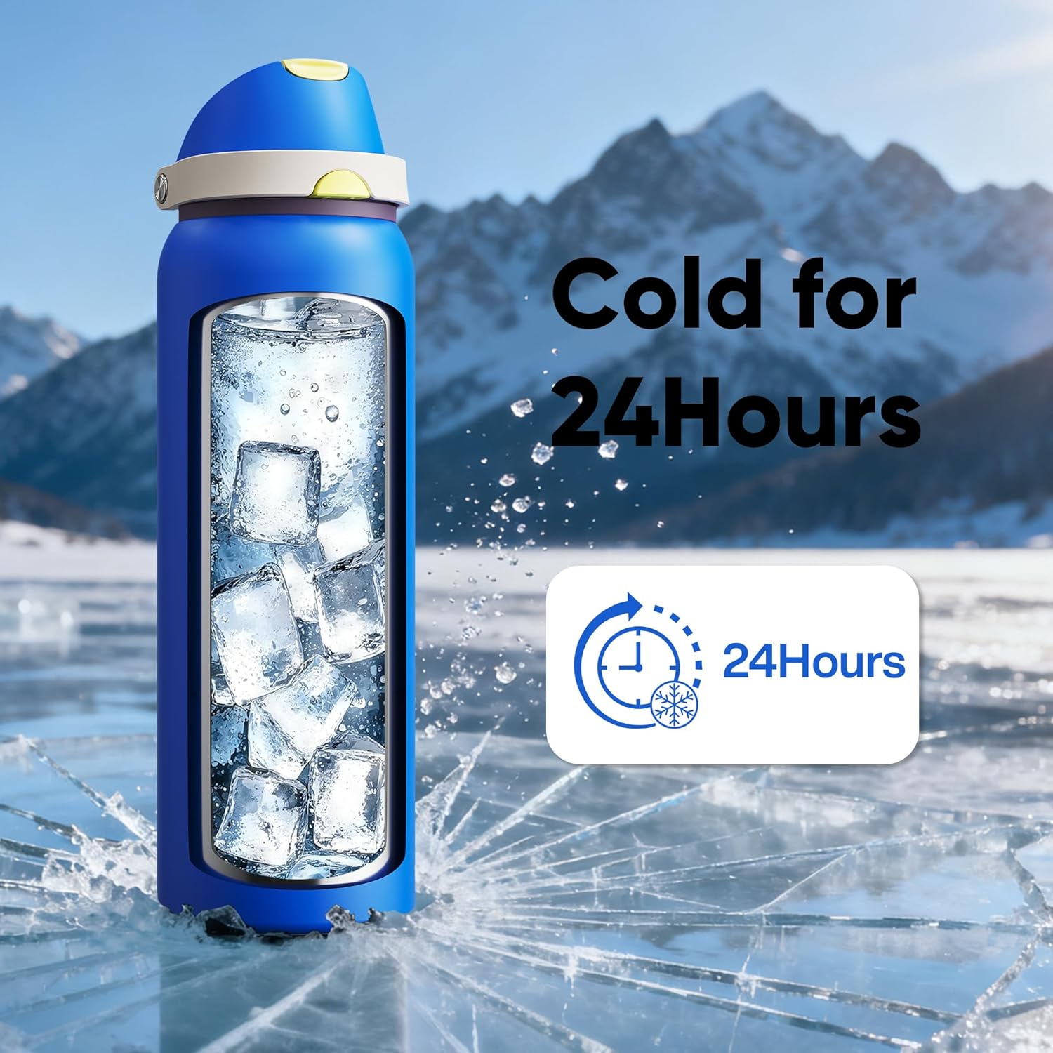 Thumbnail 6 de Encool Stainless Steel 40 oz Insulated Bottle 🚰