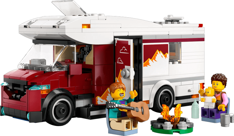 Detalle de LEGO 60454 – LEGO City Abenteuer-Wohnmobil 385 Teile 🎲