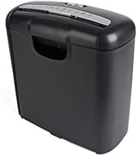 Pavo 8008506 Premium distruggi documenti, taglio a strisce fino a 6 fogli A4 (6 mm), cestino 10 L