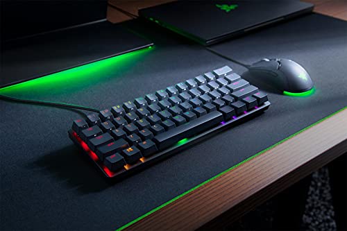 Detalle 2 de Razer Huntsman Mini (Red Switch) – Kompakte 60% Gaming-Tastatur im QWERTZ DE-Layout