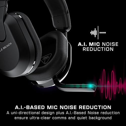 Detalle de Turtle Beach Stealth 600 Noir – Casque Gaming sans Fil pour PC, PS5/PS4 et Mobile