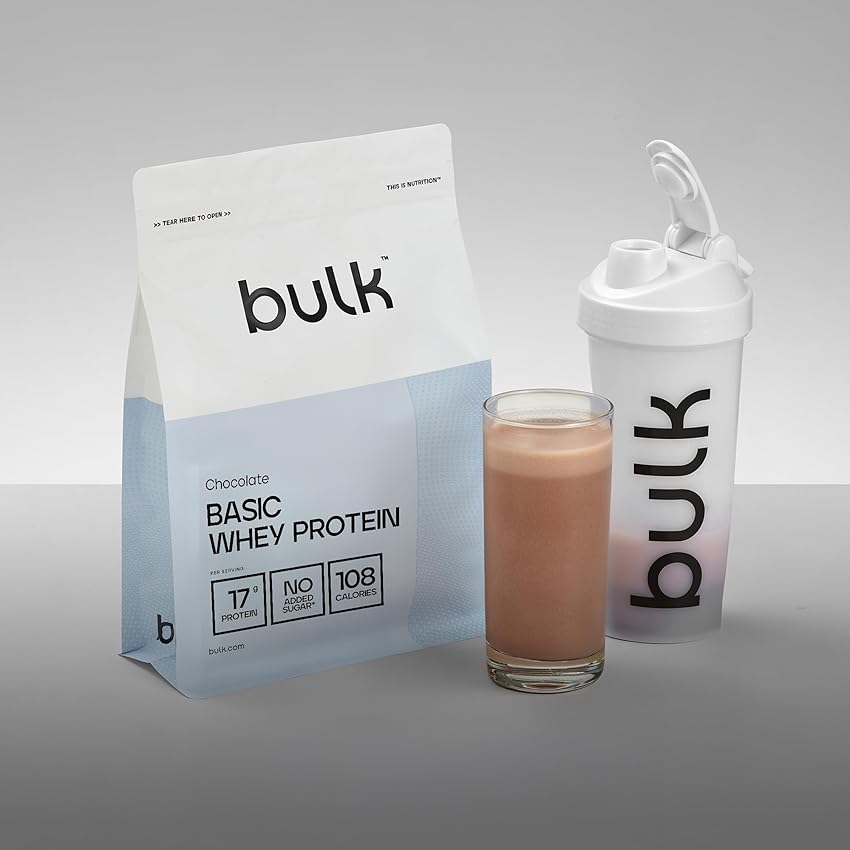 Thumbnail 4 de Bulk Basic Proteína de Suero en Polvo 🥤 Vainilla 1,25 kg