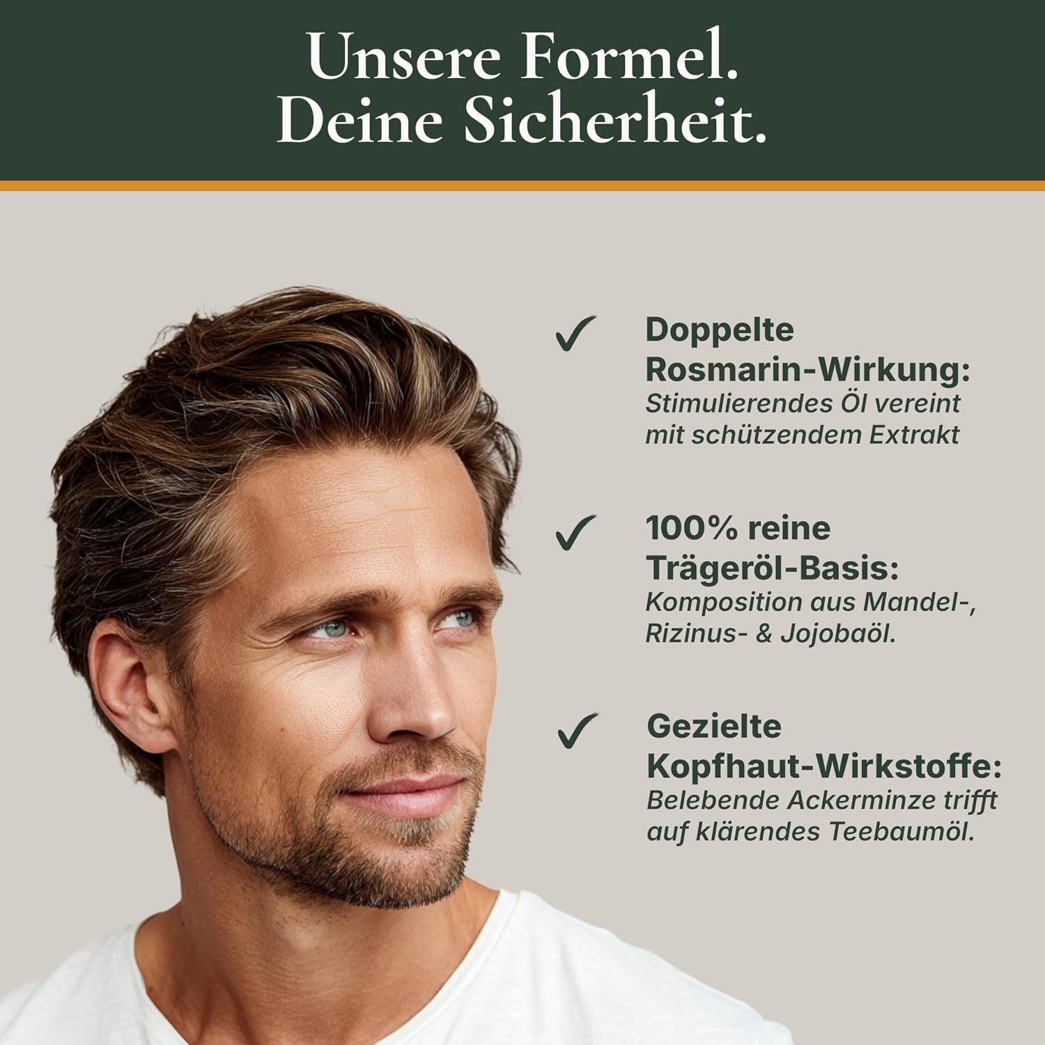 Detalle 2 de Wellrelaxx Rosmarinöl 100% Natürliches Haaröl