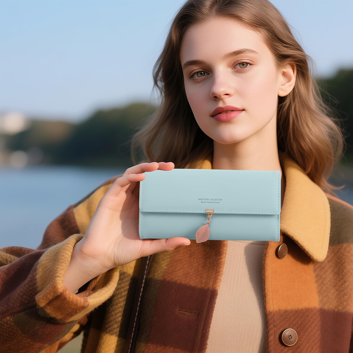 Thumbnail 5 de ZhengYue Ladies Purse PU Leather 10‑slot Wallet 🎀