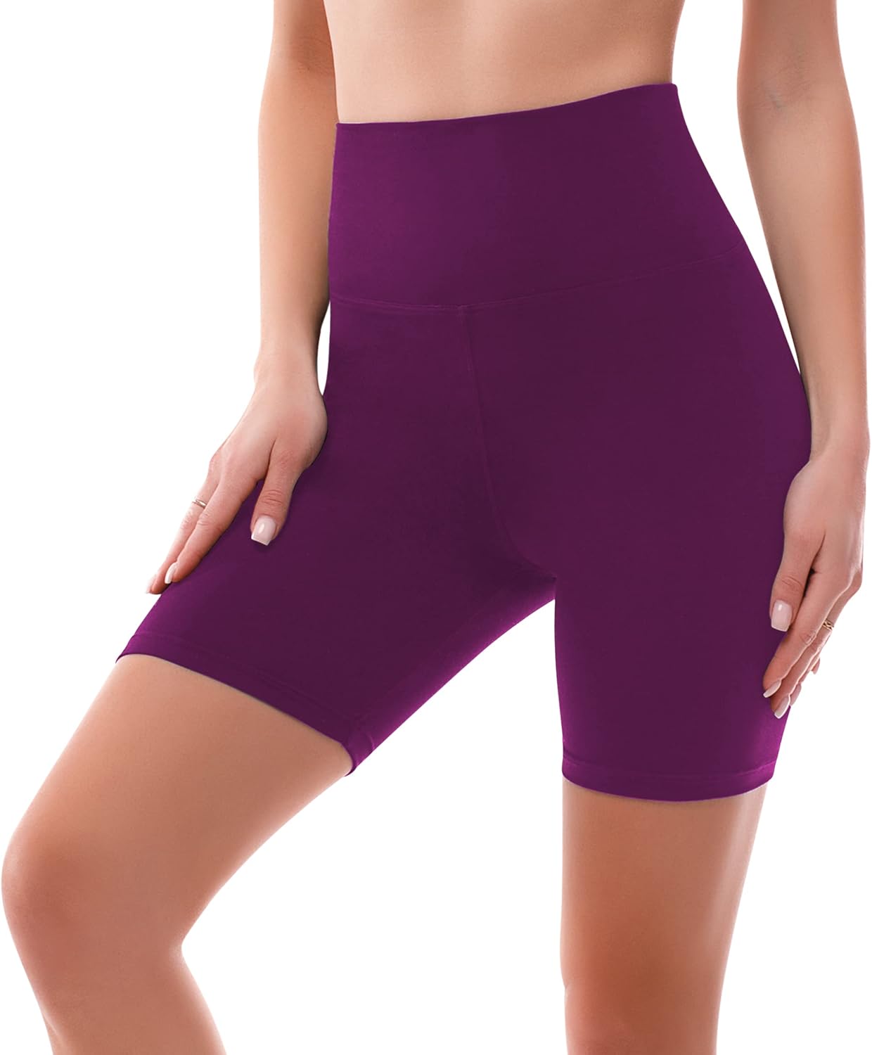 Thumbnail 6 de SINOPHANT Pantaloncini Palestra Donna con Vita Alta – Morbidi e Versatili per Yoga, Corsa e Training