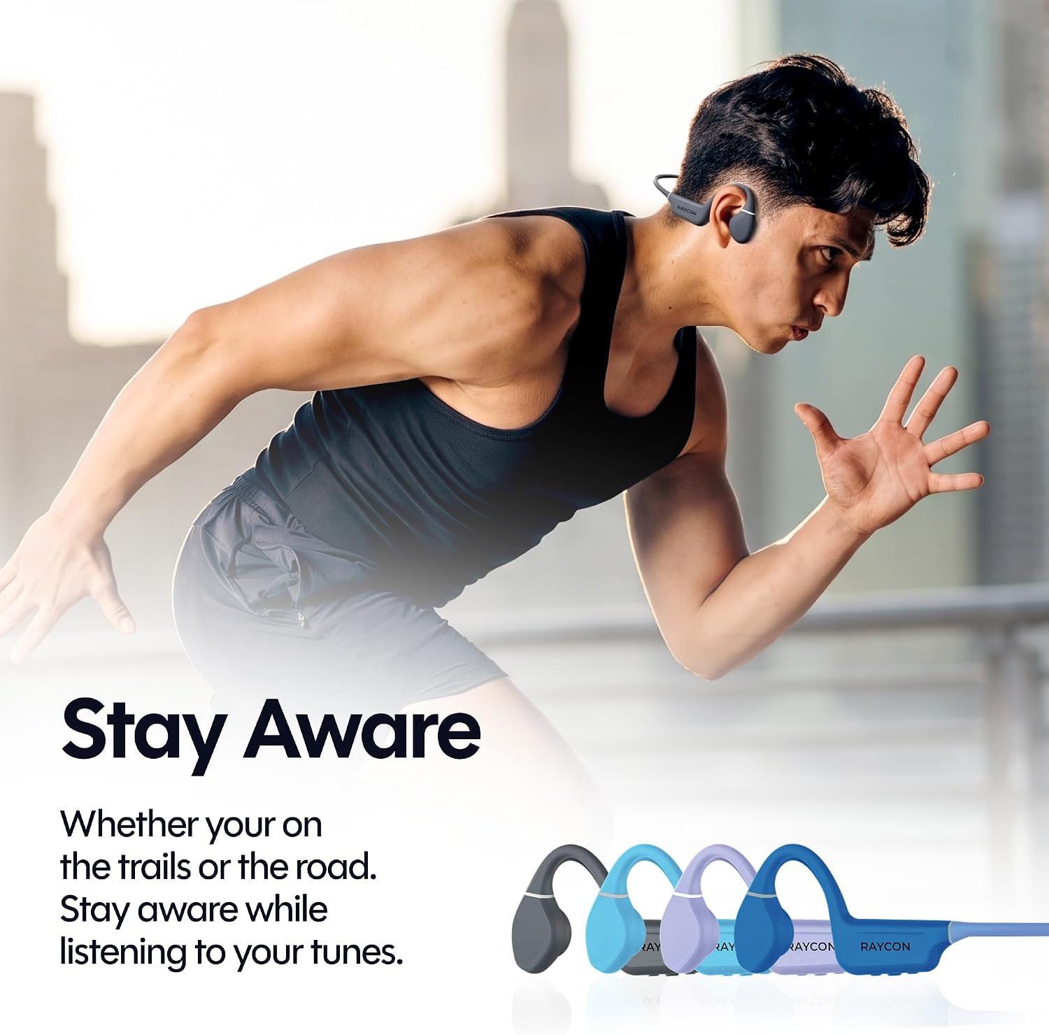 Thumbnail 1 de Raycon Everyday Bone Conduction Headphones 13hr