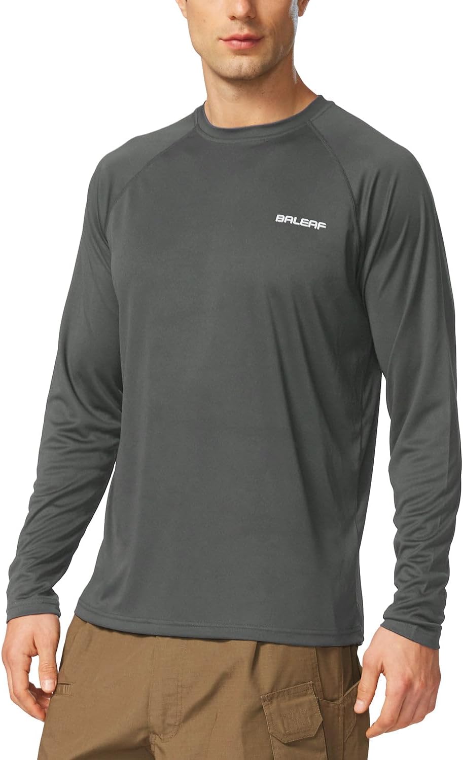 Thumbnail 6 de Baleaf Men's Sun Protection Shirts UV SPF UPF 50+ Long Sleeve Rash Guard