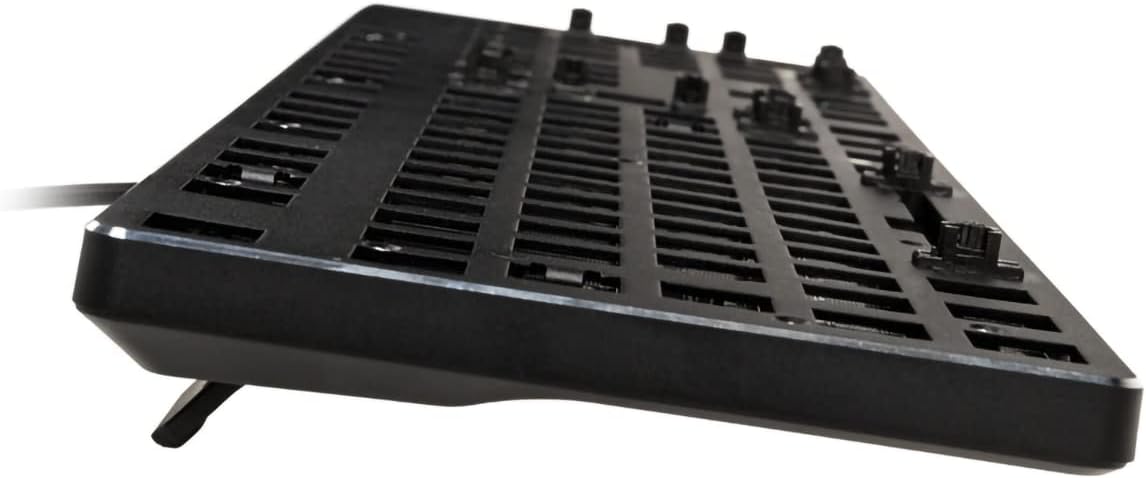 Detalle de GLORIOUS GMMK Full Size Barebone – Mechanische Hot-Swap-Tastatur, ISO-Layout, Aluminiumoberplatte
