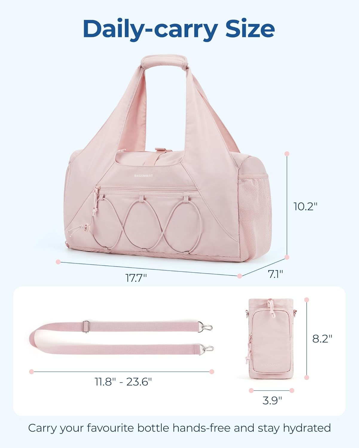 Thumbnail 4 de BAGSMART 25L gym sports bag for women