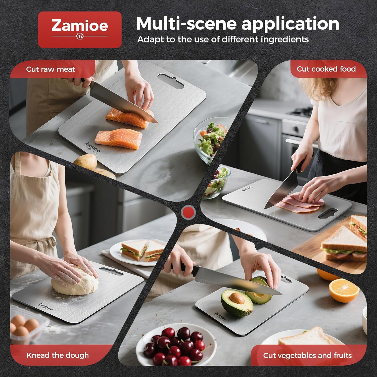 Thumbnail 6 de Titanium Cutting Board Set of 3