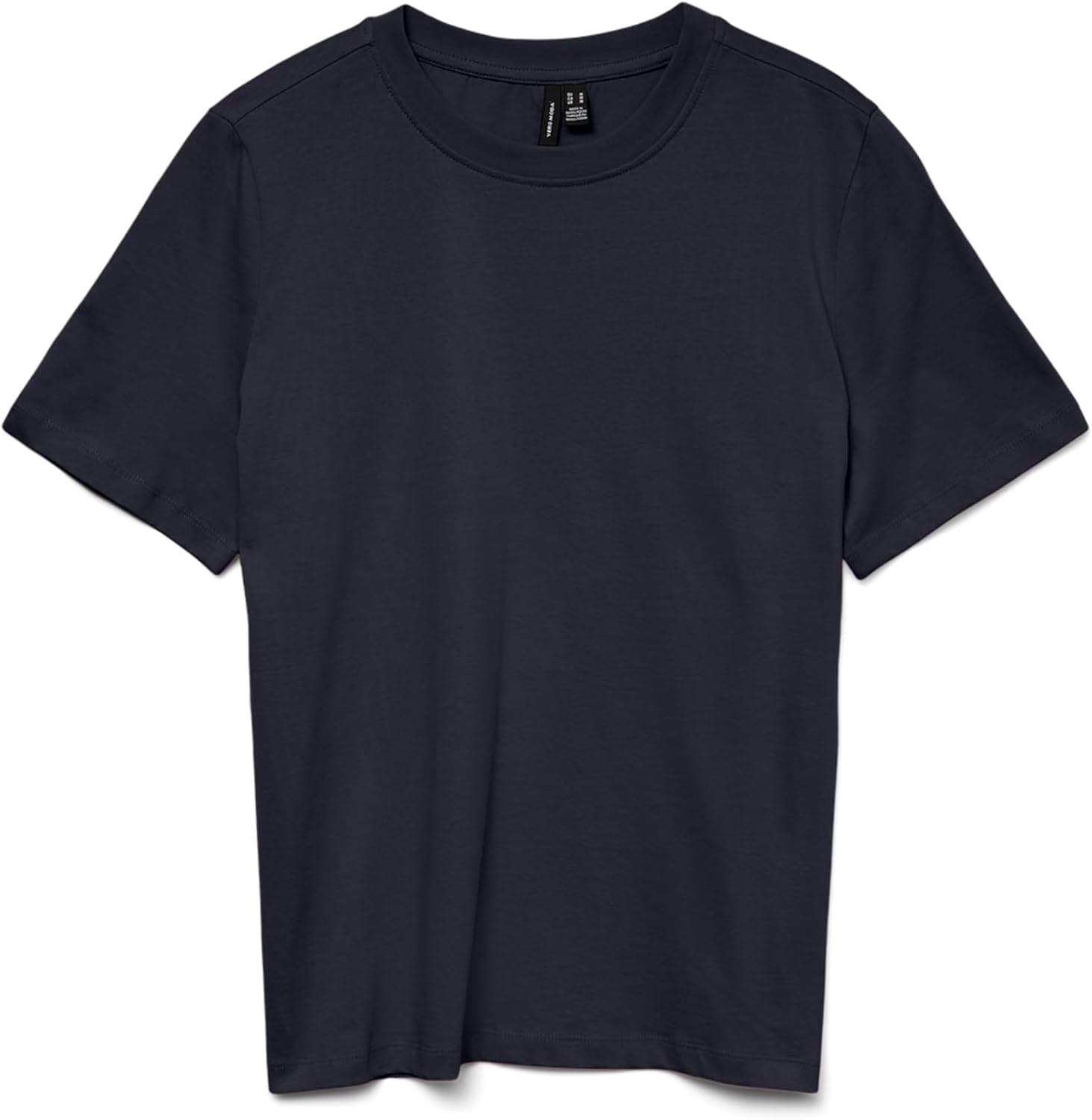 Detalle de VERO MODA T-Shirt Vmpaulina SS-Maglietta Ga Jrs Noos Donna: comfort sostenibile per occasioni informali