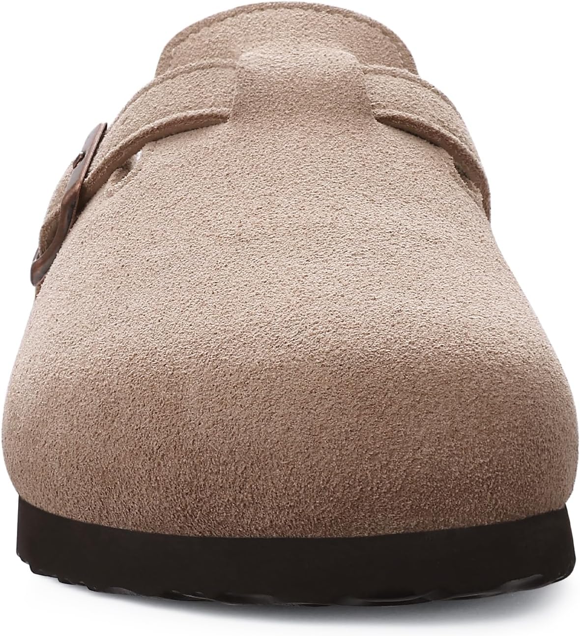 Thumbnail 2 de ODOLY Genuine Suede Clogs with Soft Cork Footbed and Arch Support (Slip-On Mules)