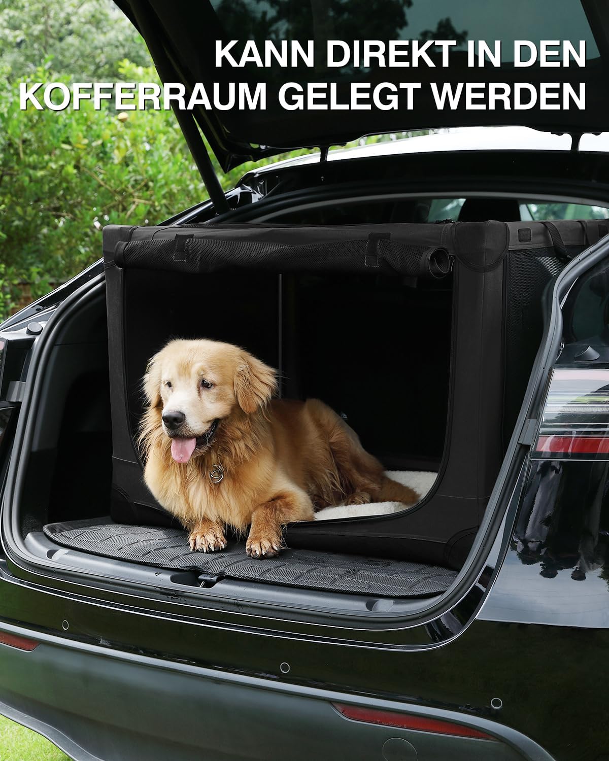 Detalle 1 de derimkcoa Hundebox faltbar 106 x 78 x 78 cm