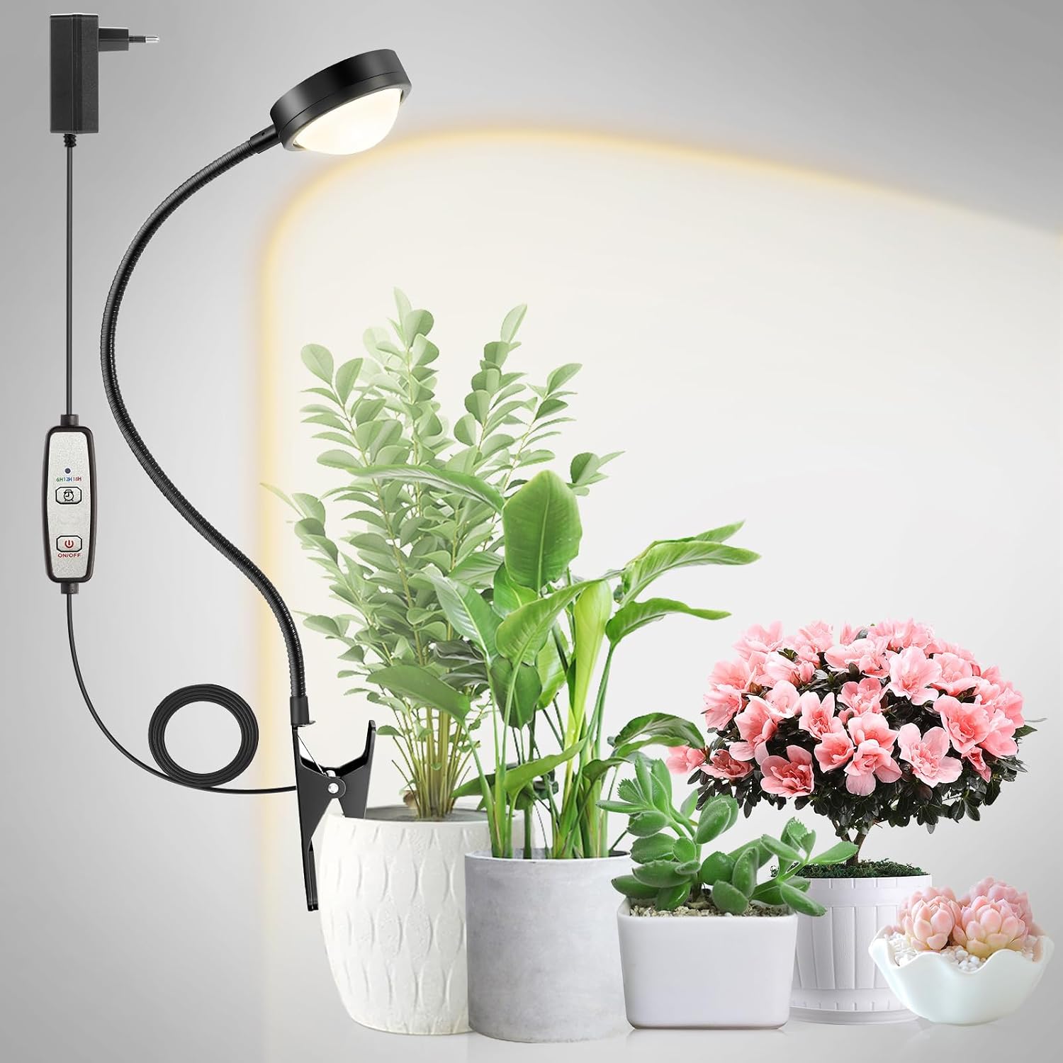Detalle de Fayleer Pflanzenlampe LED Vollspektrum