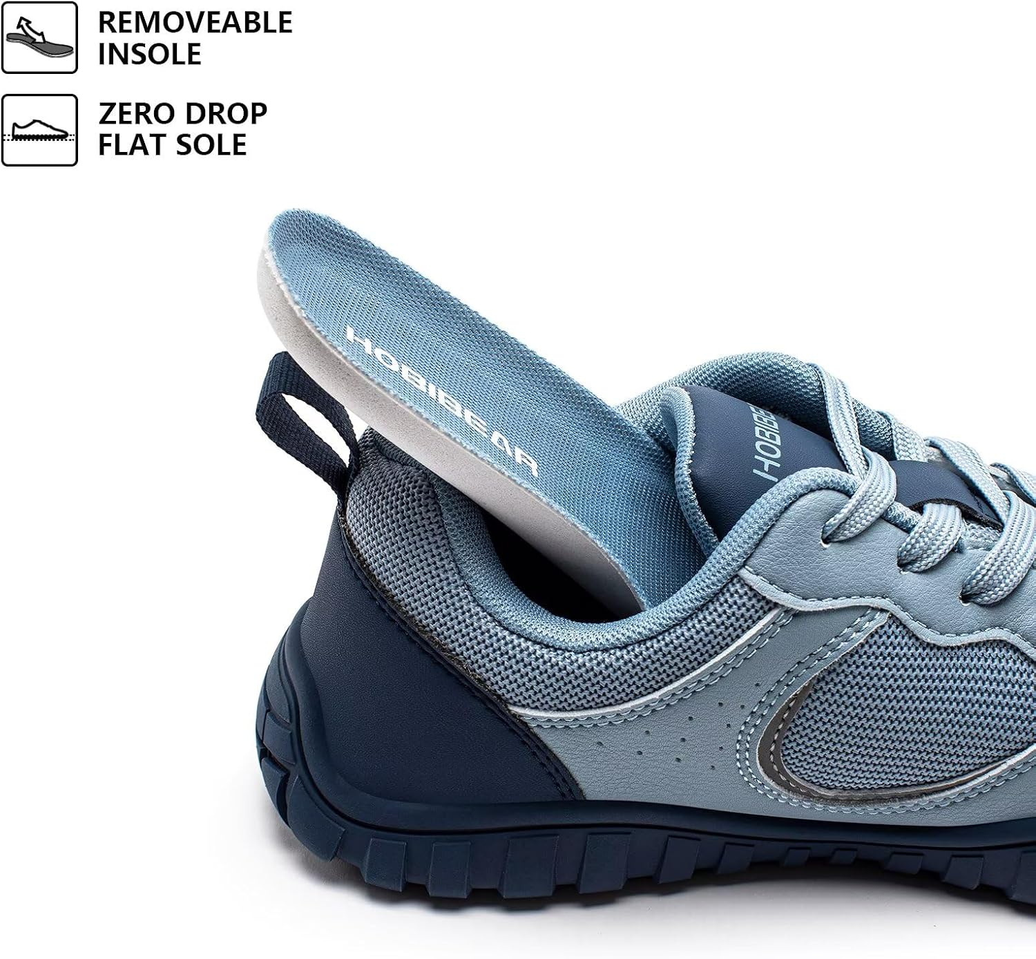 Thumbnail 4 de HOBIBEAR Barfußschuhe für Damen & Herren mit breiter Zehenbox – bequemer Trailrunning-Sneaker