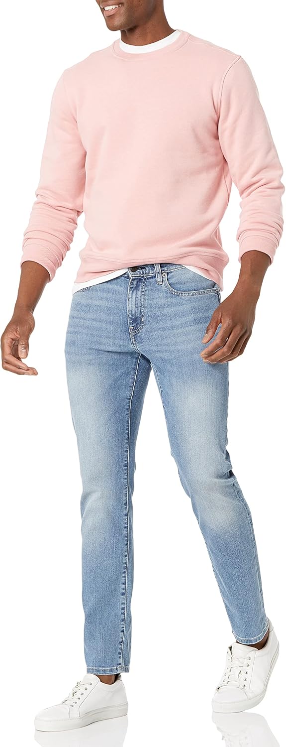 Thumbnail 4 de Amazon Essentials Men’s Fleece Crew Neck Sweatshirt (Big & Tall) – Brushed Fleece Comfort