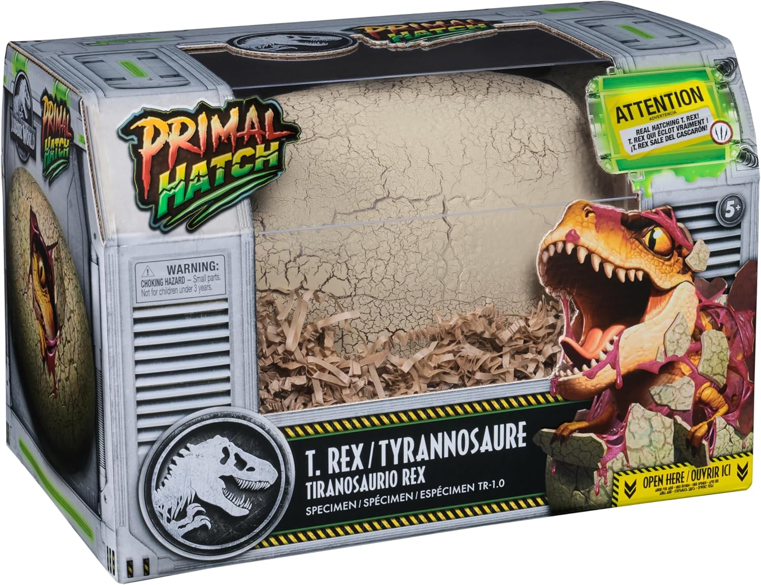 Detalle de Primal Hatch Jurassic World Interactive Dinosaur: Hatch, Train and Play with Your Own Baby Dino