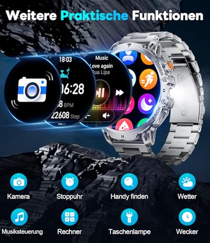 Thumbnail 5 de Benyar SMART-R, Reloj Hombre IP68, 120 Modos deportivos, 💪