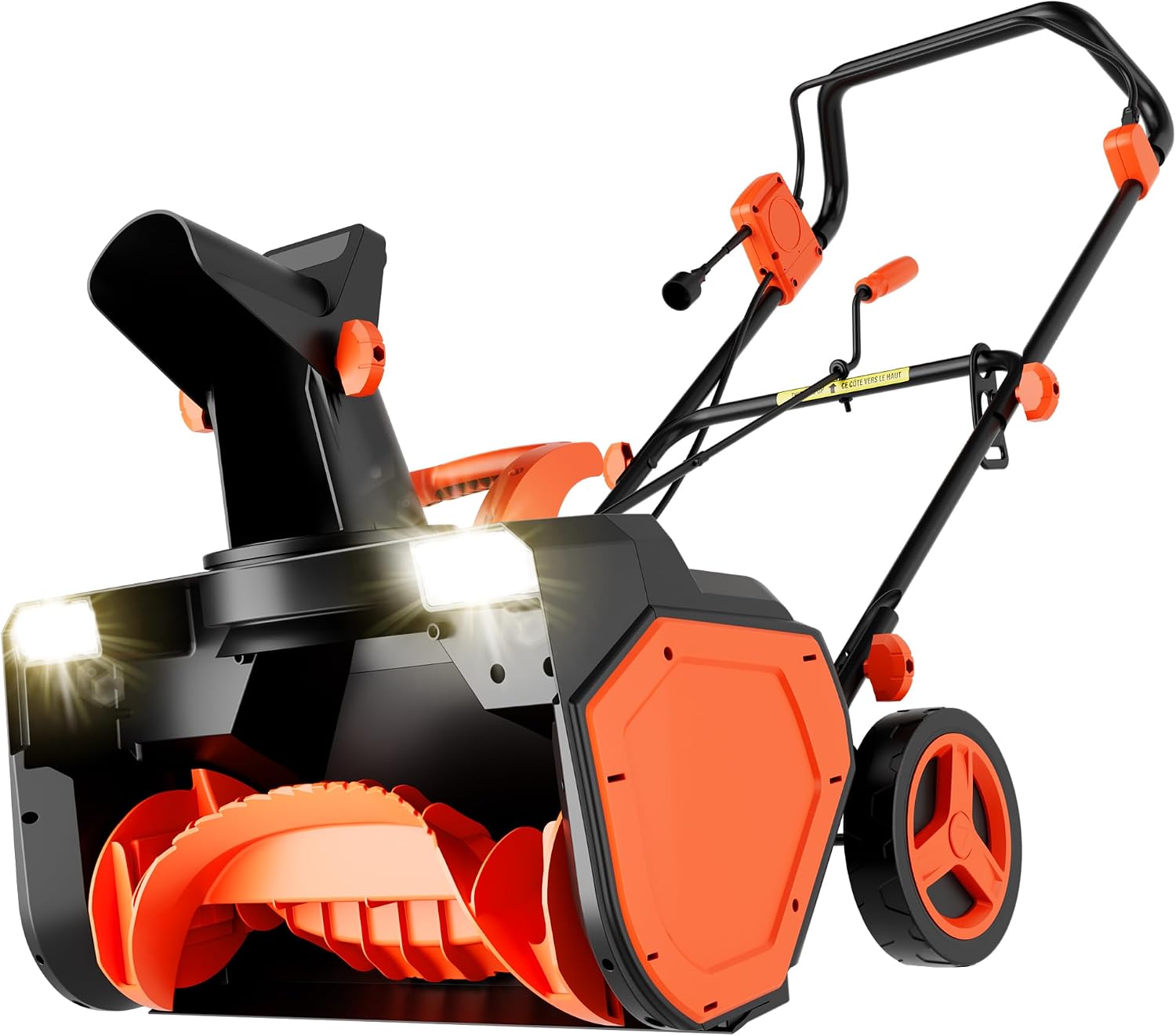 VOLTASK 23-Inch Electric Snow Blower 25 ft