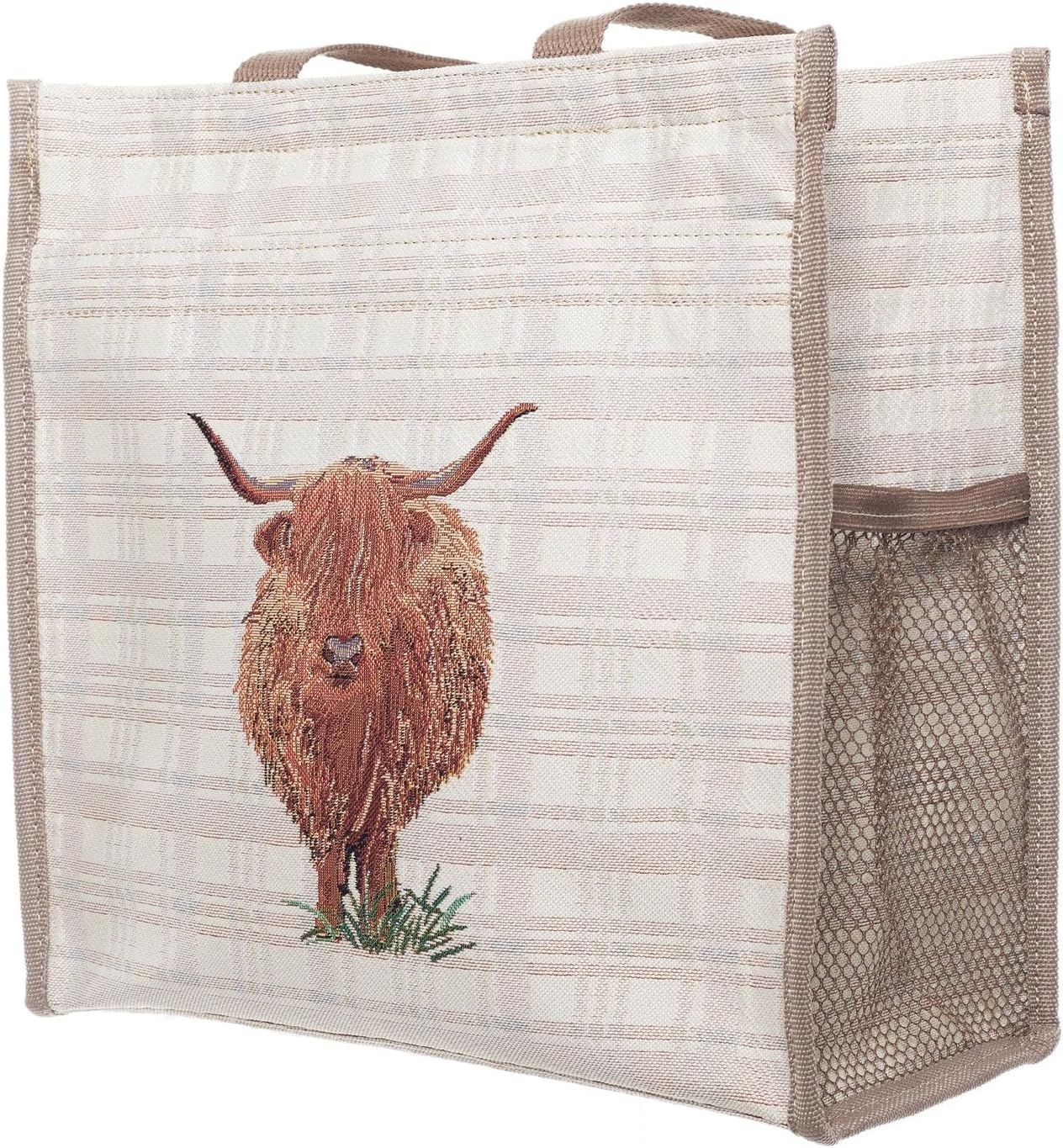 Detalle 2 de Signare Highland Cow Shopper Bag