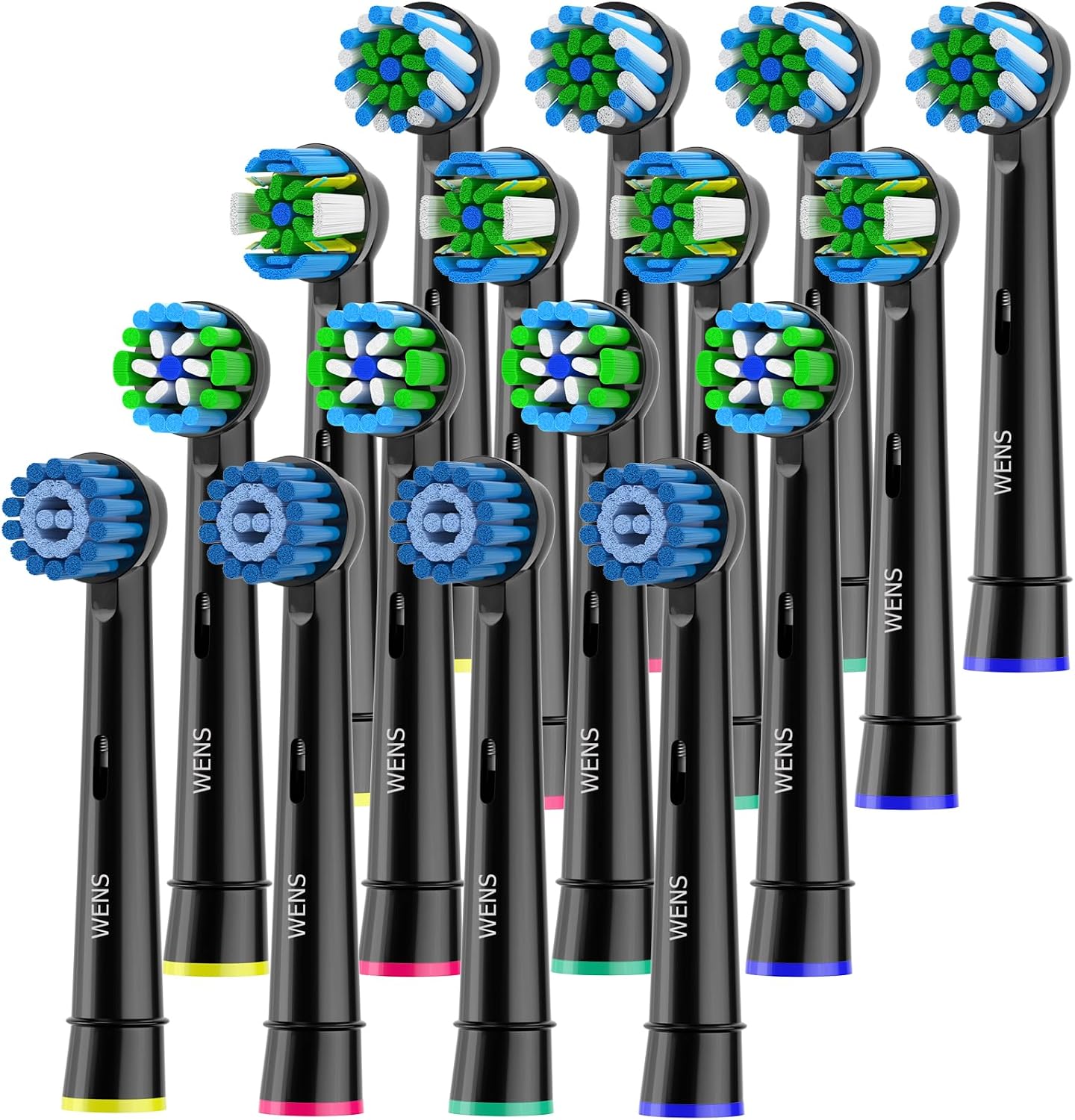 Detalle de WENS Sensitive Aufsteckbürsten 16er Pack