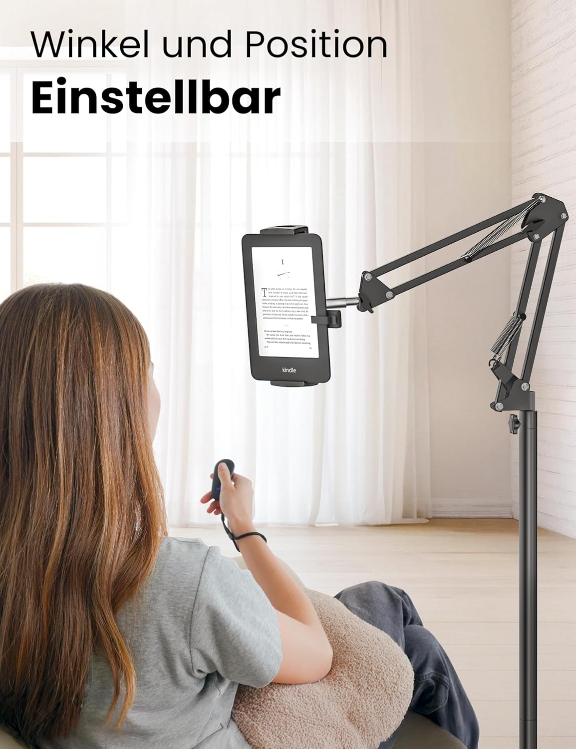 Thumbnail 2 de VOLTIFYMAX Tablet Bodenständer verstellbar 75–140 cm